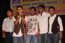 Musical performance by students